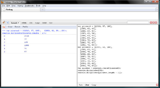 Gluing arrays together with concat()