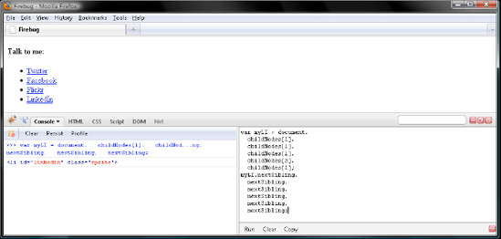 Moving laterally by chaining nextSibling queries