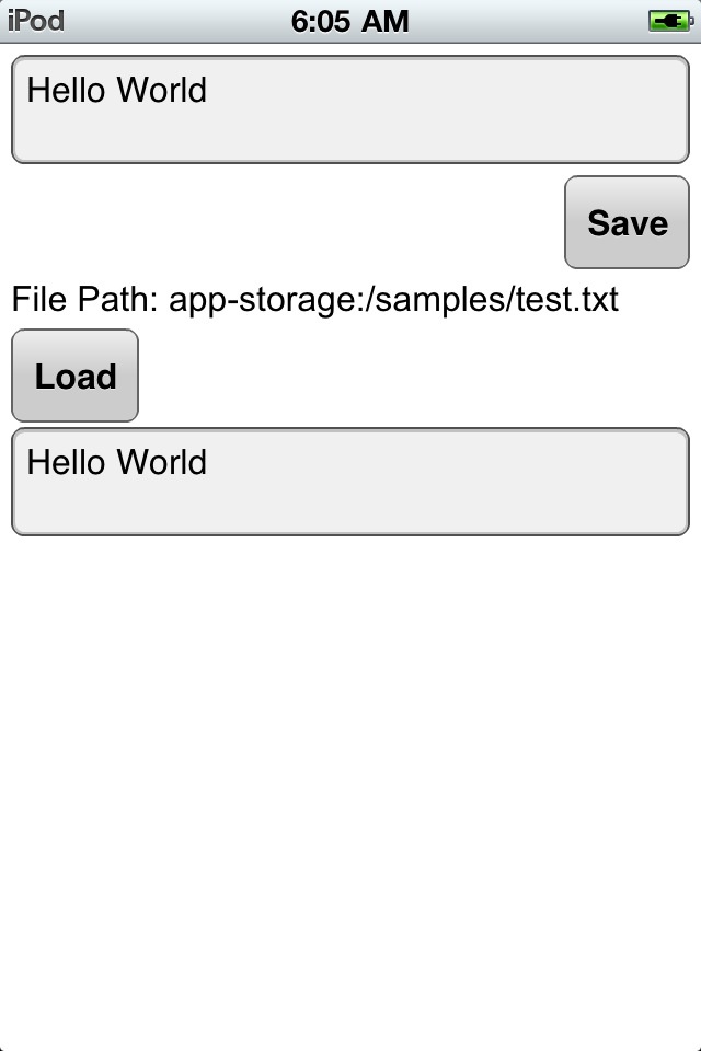 File contents loaded into the result’s TextArea and file path displayed