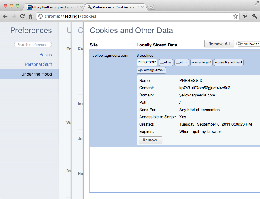 Yup. All this work to move off of cookies actually requires cookies. Still, you’re avoiding any valuable information being stored on the client. The unique key isn’t useful to anyone that doesn’t have access to your server, and that’s a good, secure thing.