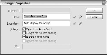 Setting symbol Linkage properties