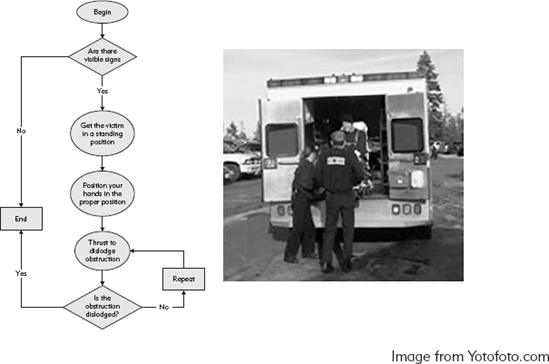 Flow Chart/Demonstration, Split Screen