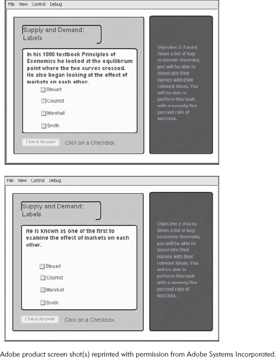 Support Practice Sequence.