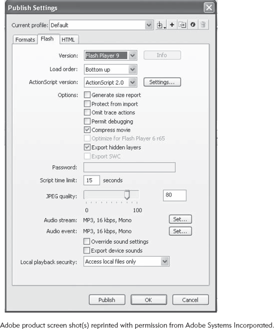 Version Pull-Down Bar.