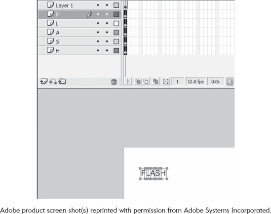 FLASH GUIDE FOR SEPARATING TEXT