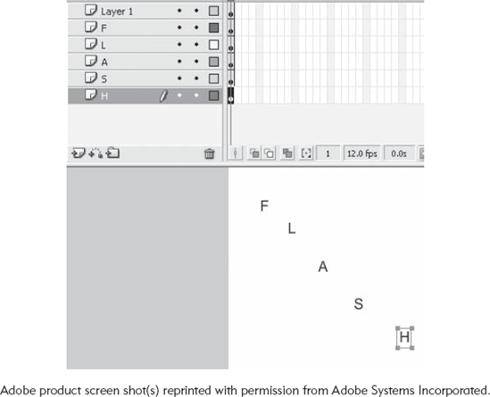 FLASH GUIDE FOR SEPARATING TEXT