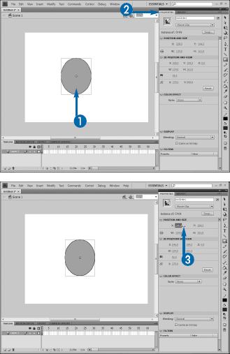 Set Instance Properties Using the Properties Panel