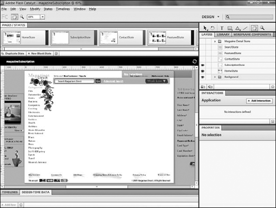 Components moved to new locations in a state