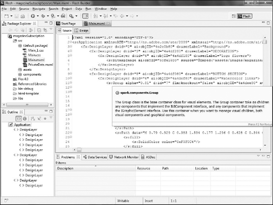 Help tooltip when moving your mouse over an element