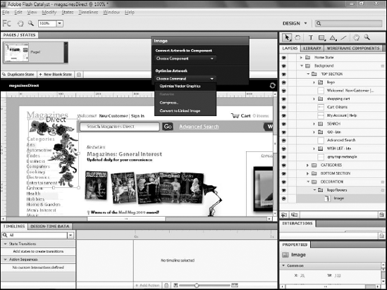 Resizing an object in Catalyst