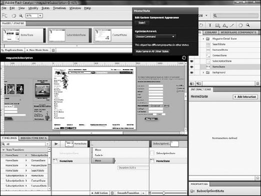 Expanding a component's transition time