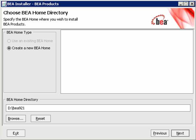Choose your home directory for the binaries