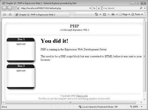 Setting Up PHP