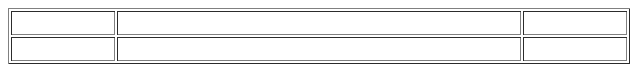 A blank table with specific widths for each column.