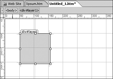 Using the Grid in combination with the Ruler makes positioning objects on the page easy.
