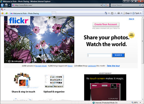 Flickr.com has some of the best photos on the Internet.