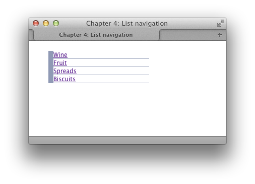 After styling the li elements navigation lists as lists as navigation