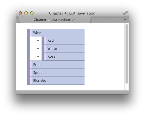 After adding the markup navigation submenus submenus lists as submenus