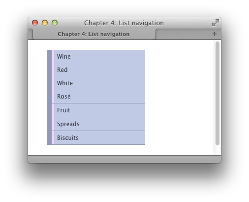 By adding a few rules, the list is pulled back into alignment navigation submenus submenus lists as submenus