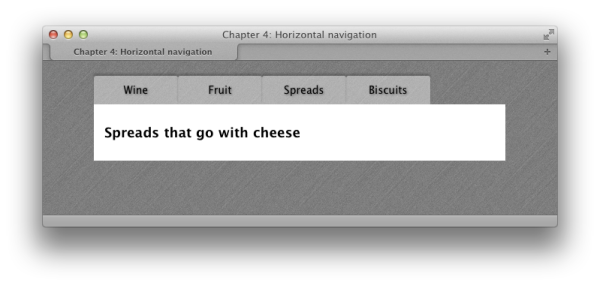 The tabs after styling the list items navigation tabbed tabbed navigation basic lists as tab navigation