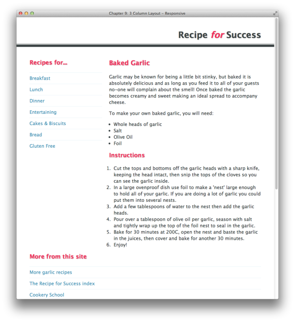 The layout as it would display on a tablet or midsized screen mobile devices responsive design layouts responsive design viewport widths