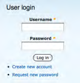 The "Create new account" option