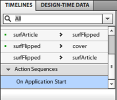 Empty action sequence created for On Application Start