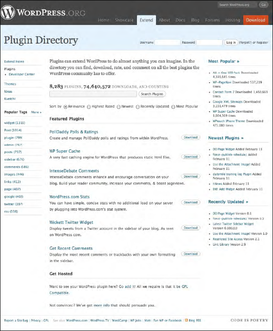 The plugin repository