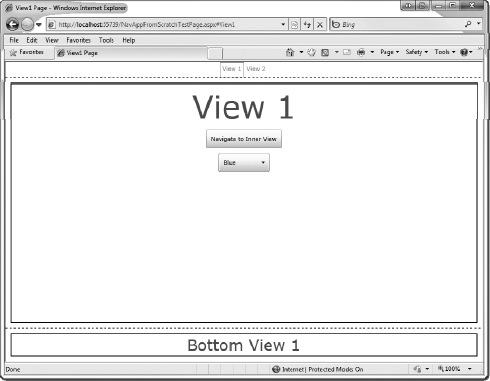 Multiple navigation frames