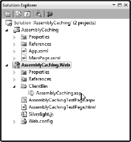 Locating your application's XAP file