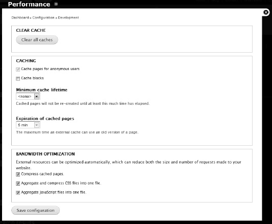 Intelligent page caching provides impressive performance gains, especially for pages that don't change often.