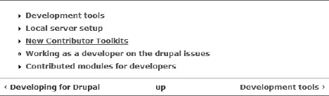 A book page can be combined with other book pages to form a navigable structure. (source: drupal.org)