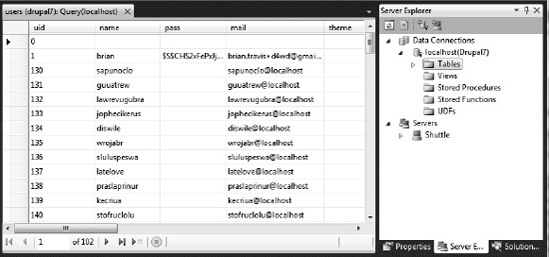 MySQL Connector for Visual Studio