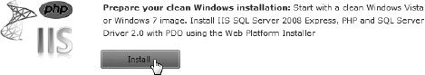 Invoking the web installer