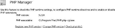 PHP Manager