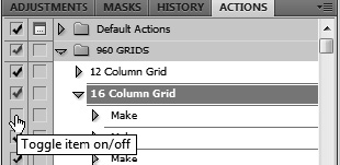 Blank document with grids and an overlay