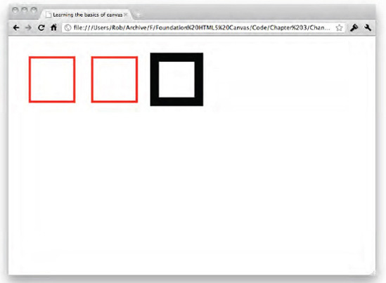 Changing the line width of shapes