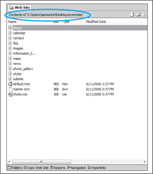 A disk-based Web site is created at a disk location. It can be a local drive, a removable drive, or a remote disk location.