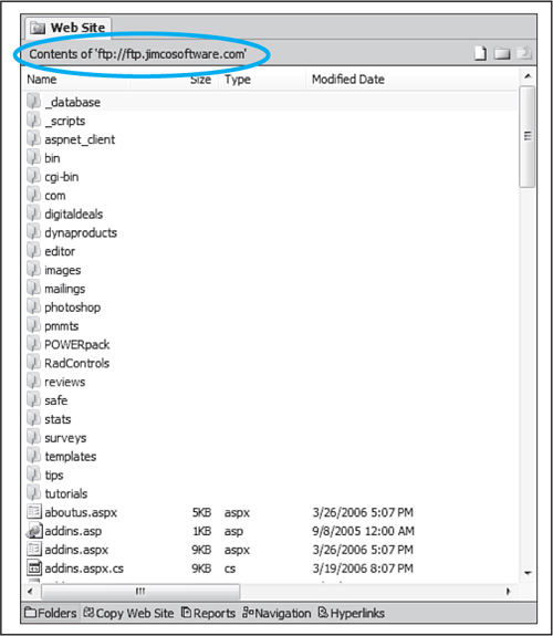 To create a disk-based Web site, enter a disk path in the New dialog.