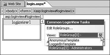 When a new RoleGroup has been added, you’ll have a new view to choose in the Views dropdown. Users who are in the Administrators role will see the new Administrators view.