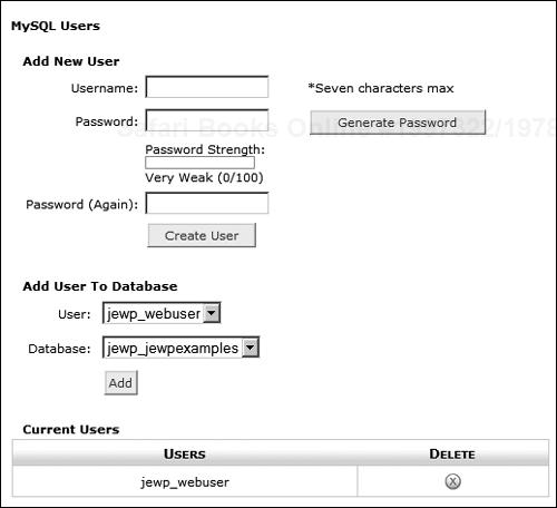 MySQL database form (adding a user to the database)