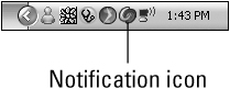 Google Desktop’s notification icon