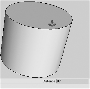 Type precise measurements for an object as you add it to your model.