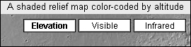 Three different map choices are based on three imaging processes.