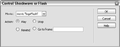 Build your own interface and then control a Shockwave or Flash movie externally with the Control Shockwave or Flash action.