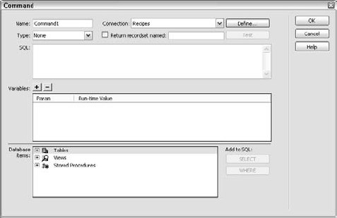 Stored procedures must be included in the data source before they can be added as a data source in Dreamweaver.