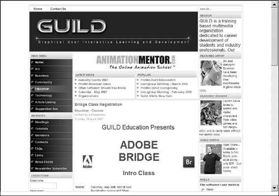 Graphic User Interactive Learning and Development (GUILD)