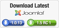 The download buttons on the www.joomla.org home page