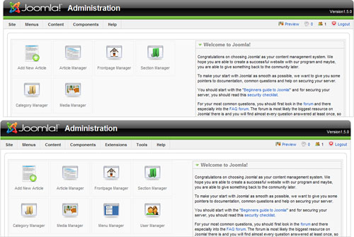 Administrator and manager differences