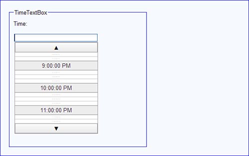 Explanation of Dojo Form Widgets